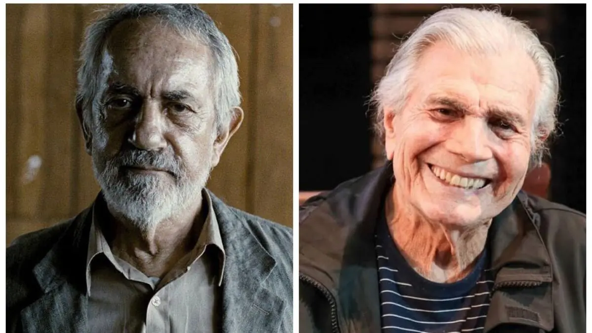 Imagem da notícia: Em cena de novela, Tarcísio Meira e Paulo José falam de reencontro no céu