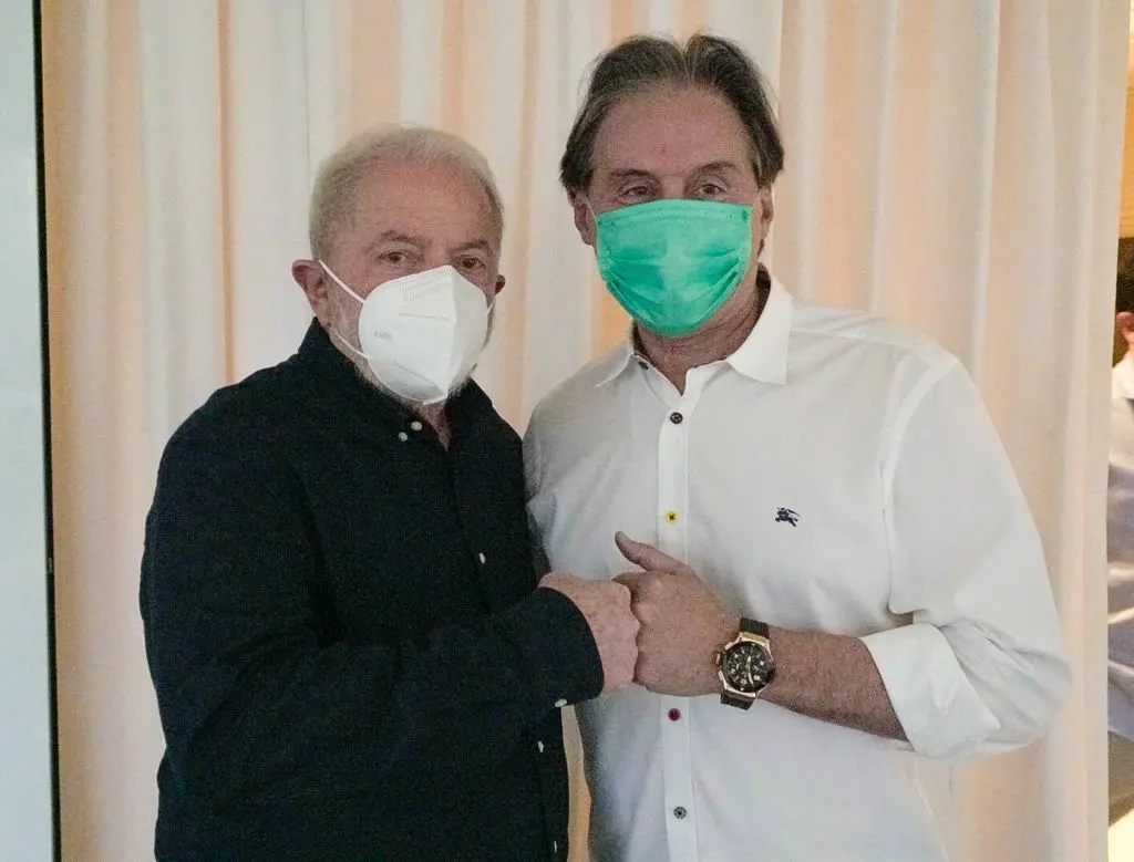 Imagem da notícia: Eunício frisa apoio a Lula e indica reaproximação entre PT e MDB: 'disse que o que passou, passou'