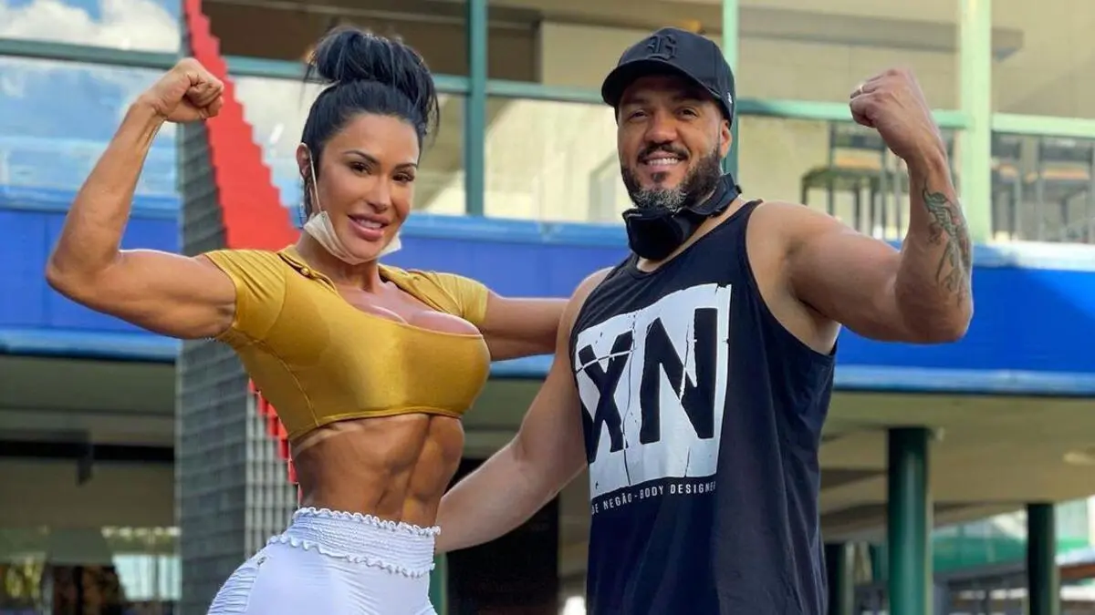 Belo e Gracyanne Barbosa