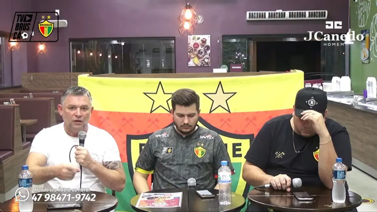 Imagem da notícia: Dirigente do Brusque volta a causar polêmica ao defender clube de acusação de racismo em vídeo