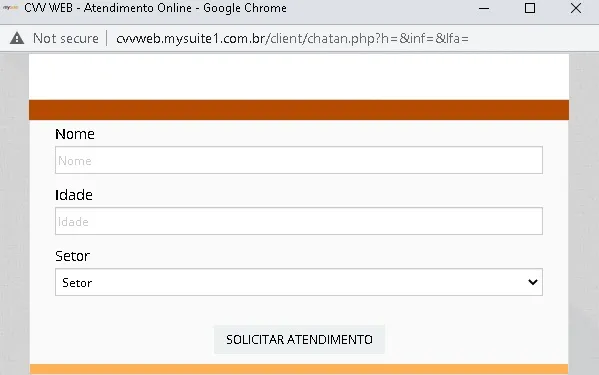 O CVV oferece atendimento via chat, todos os dias da semana