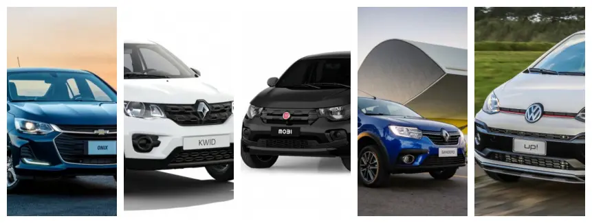 Imagem da notícia: Saiba quais são os carros mais econômicos do Brasil