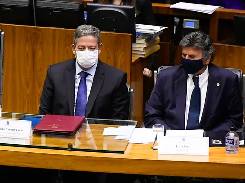 Imagem da notícia: A diferença dos discursos de Arthur Lira e Luiz Fux em reação a Bolsonaro
