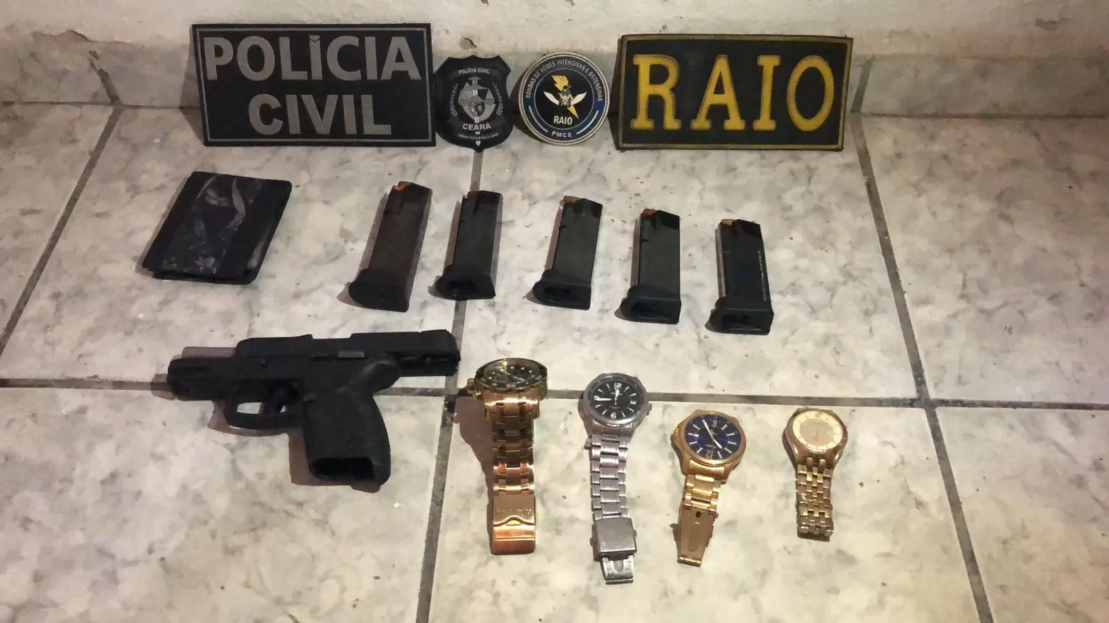 Imagem da notícia: Suspeito de integrar facção em Caucaia e de oferecer R$ 200 mil pela morte de oficial da PM é preso