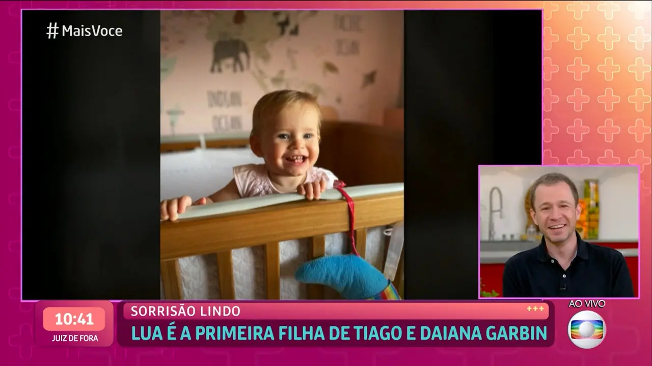 Imagem da notícia: Veja a primeira foto de Lua, filha de Tiago e Daiana Garbin