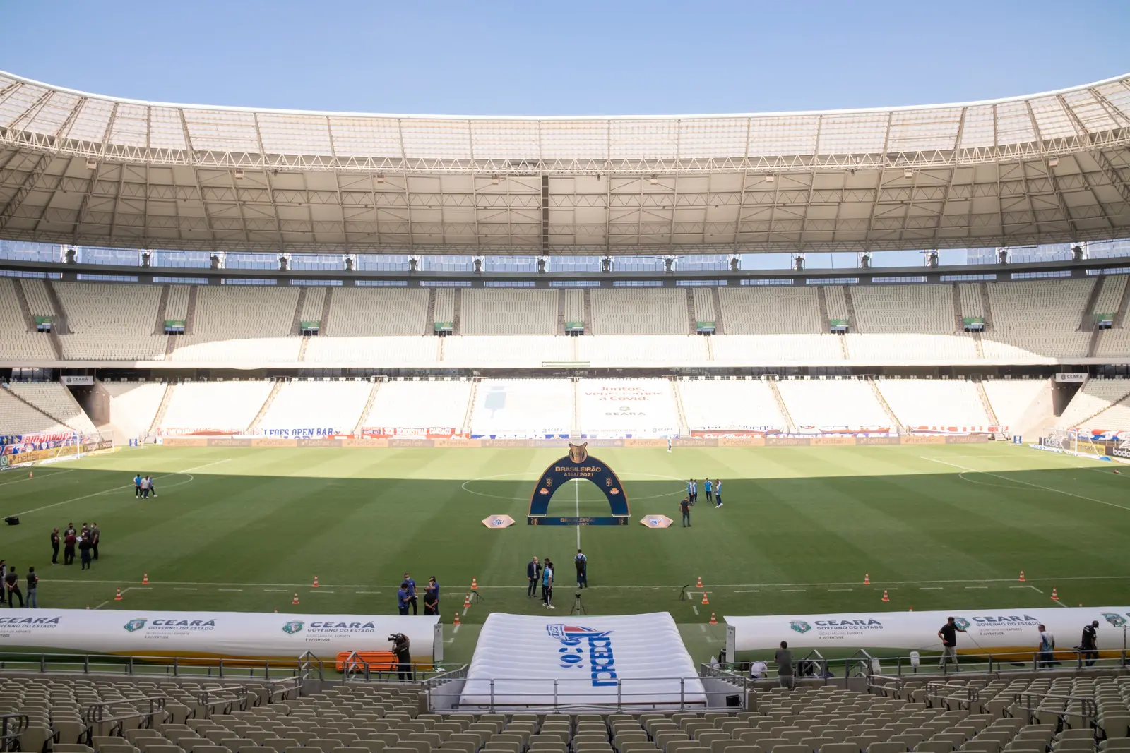 Imagem da notícia: Fortaleza x Atlético-MG pela Série A: acompanhe ao vivo tudo sobre o jogo