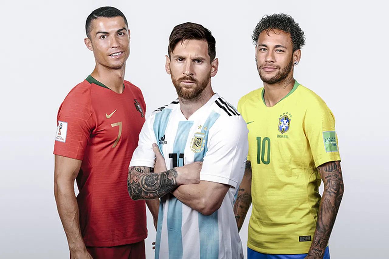 Imagem da notícia Cristiano Ronaldo, Messi e Neymar: confira os jogadores com os maiores salários do mundo