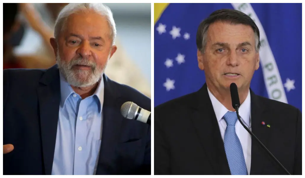 Imagem da notícia: Em nova pesquisa eleitoral do Ipec, Lula mantém liderança com 48% dos votos contra 23% de Bolsonaro