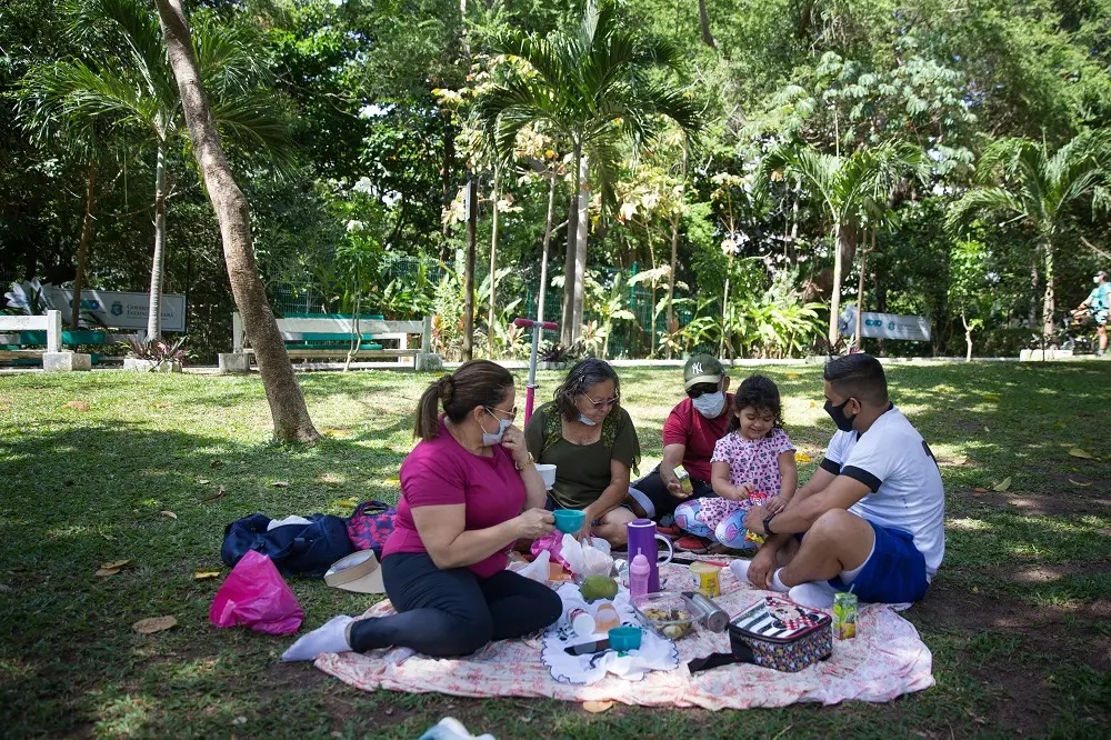 Movimentação no Parque do Cocó: ampla área do local proporciona bons encontros