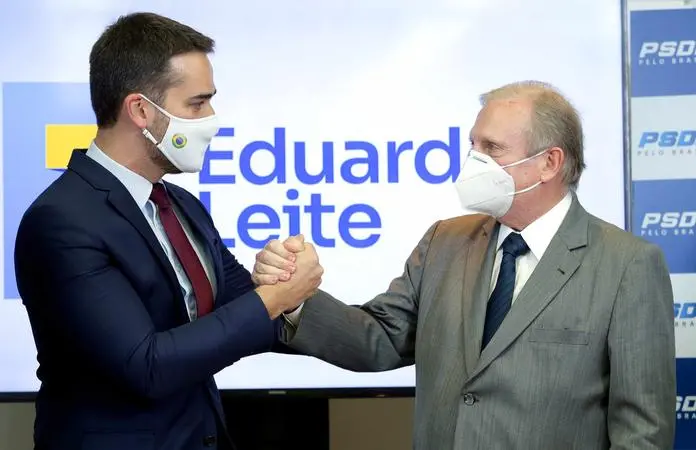 Imagem da notícia: Em encontro do PSDB cearense, Tasso irá reforçar apoio a Eduardo Leite para presidência da República