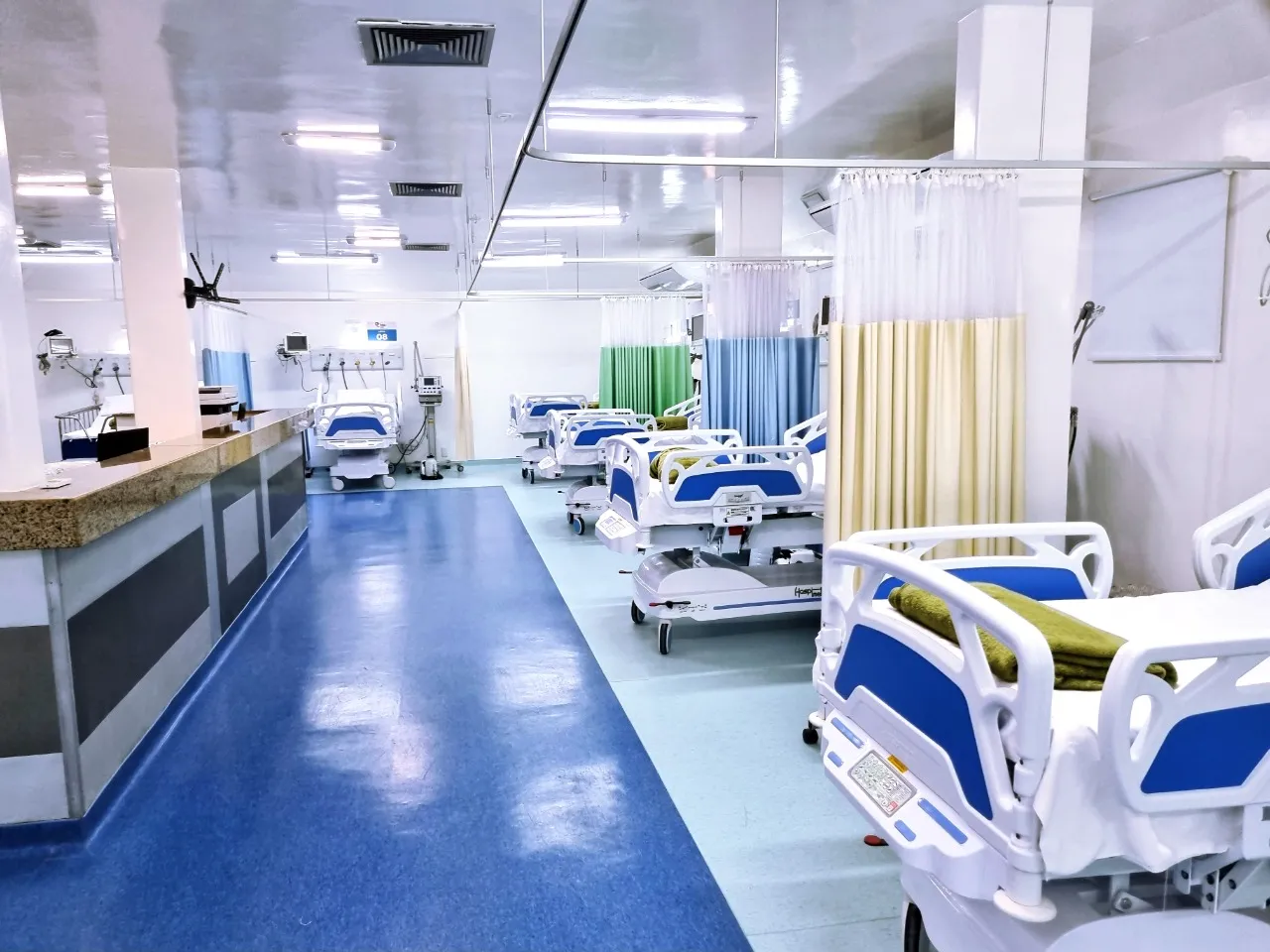 Interior do HDOC - Hospital Dr. Oswaldo Cruz