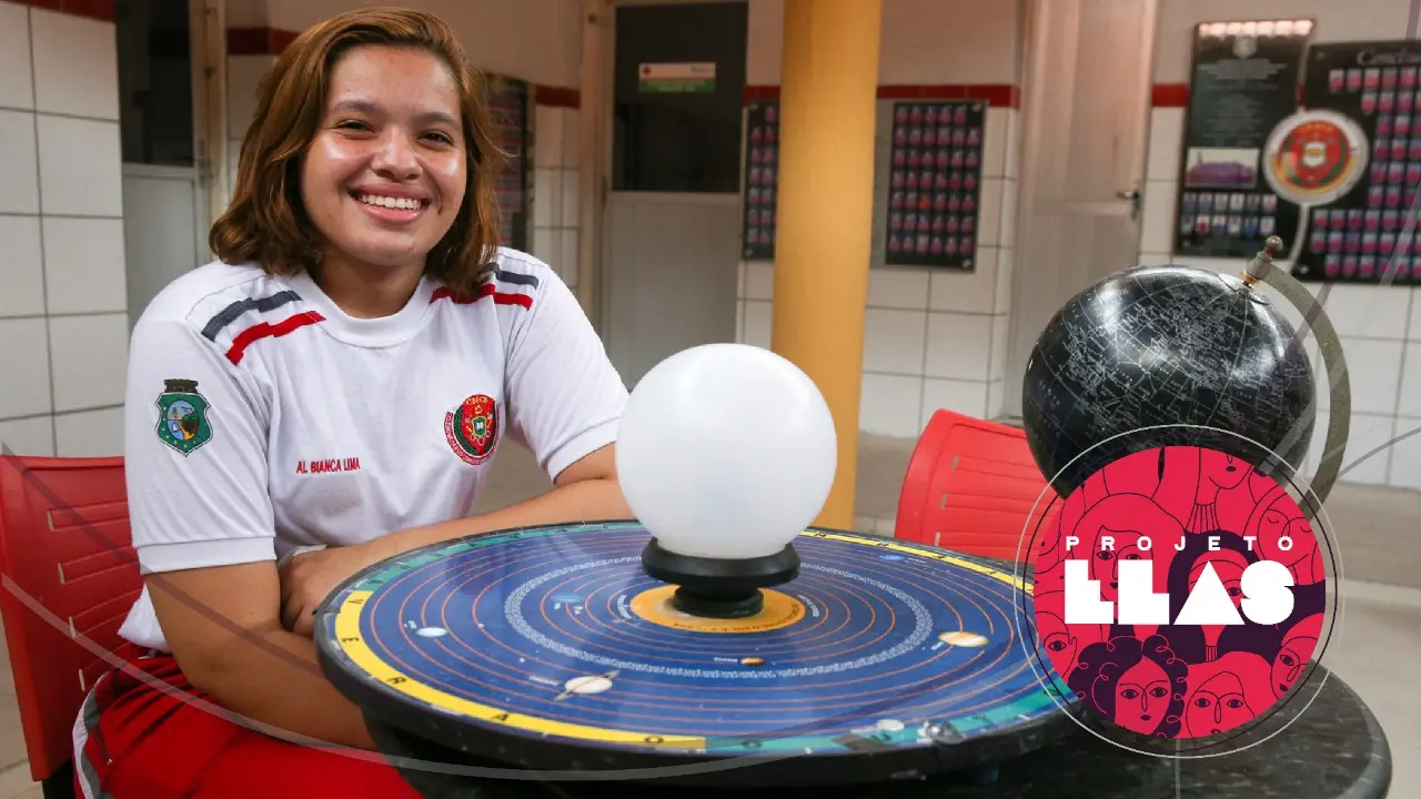 Imagem da notícia: De caçadoras de asteroides a colecionadoras de medalhas, meninas do Ceará se destacam na Astronomia