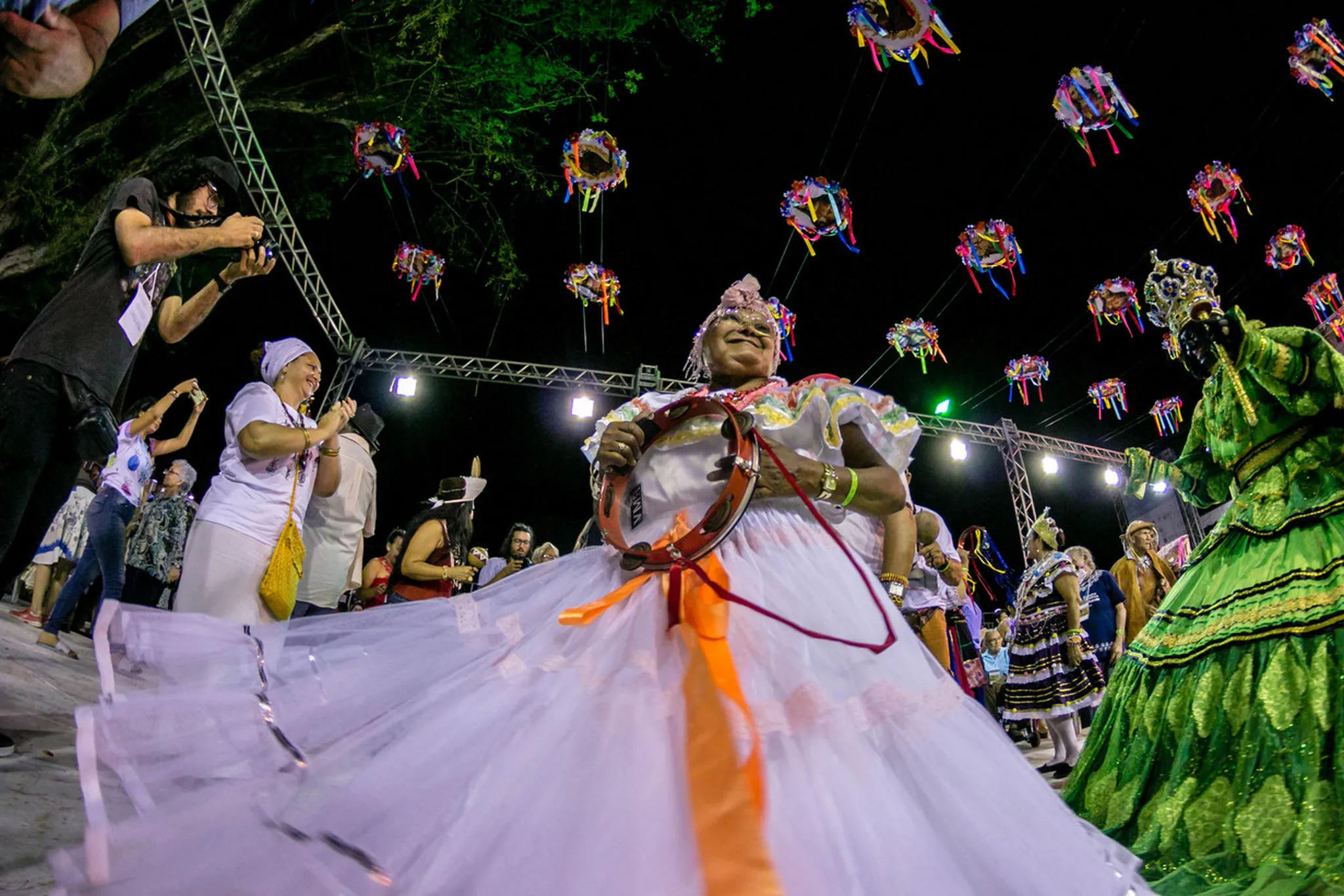 Mestra Zulene Galdino, no Encontro Mestres do Mundo 2018