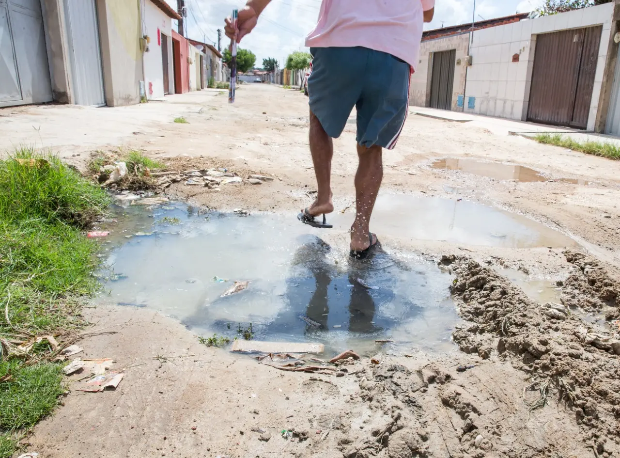Imagem da notícia: Saneamento no Crato: empresa quer antecipar projeto e faz mapeamento 3D na cidade