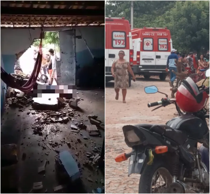 Imagem da notícia: Motociclista se choca contra muro de casa e morre em acidente em Camocim, no interior do Ceará