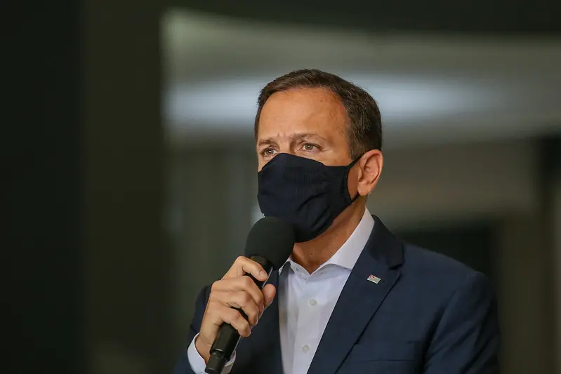 Imagem da notícia: Doria vem ao Ceará para tentar apoio do PSDB apesar de campanha pró-Eduardo Leite 