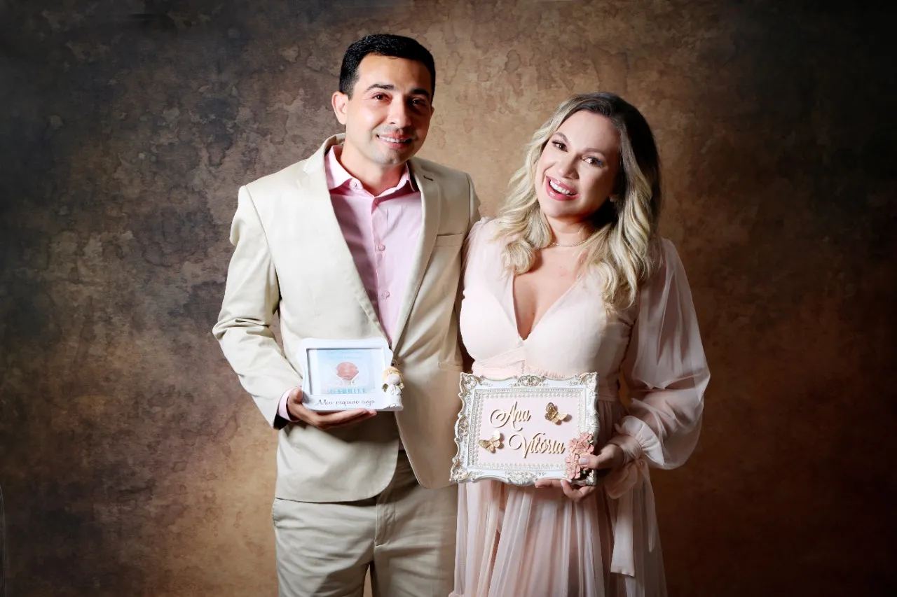 James e Karina esperam Ana Vitória