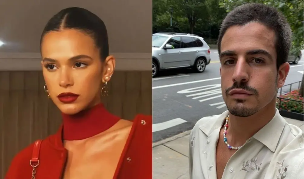 Imagem da notícia: Bruna Marquezine e Enzo Celulari são flagrados aos beijos em festa em São Paulo