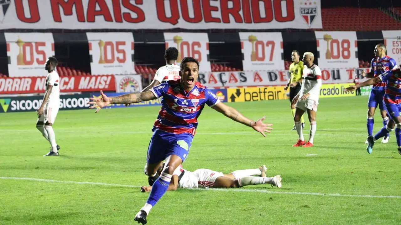 Imagem da notícia Fortaleza tem 50% de chance de terminar Série A no G-4; veja importância de jogo com São Paulo