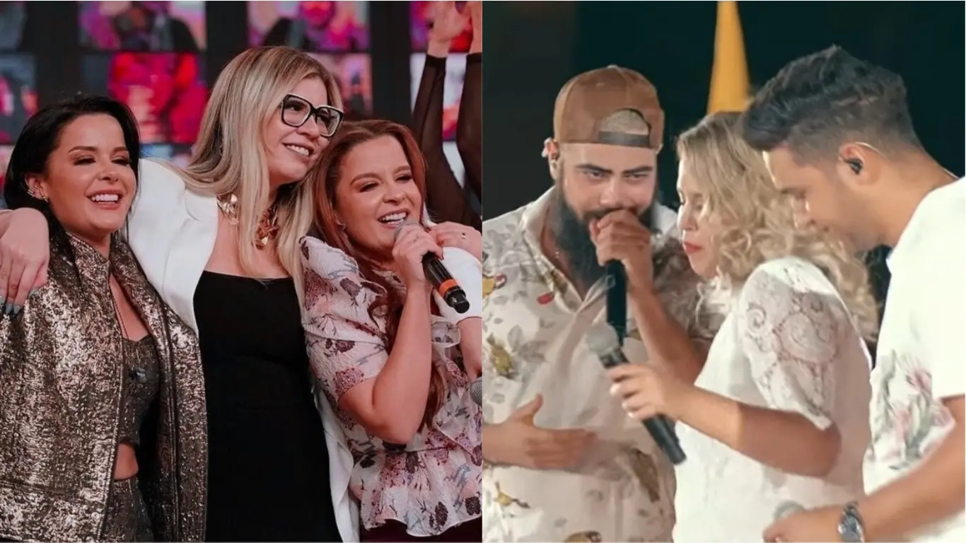 Imagem da notícia: Maiara e Maraisa e os irmãos Henrique e Juliano retomam shows após morte de Marília Mendonça