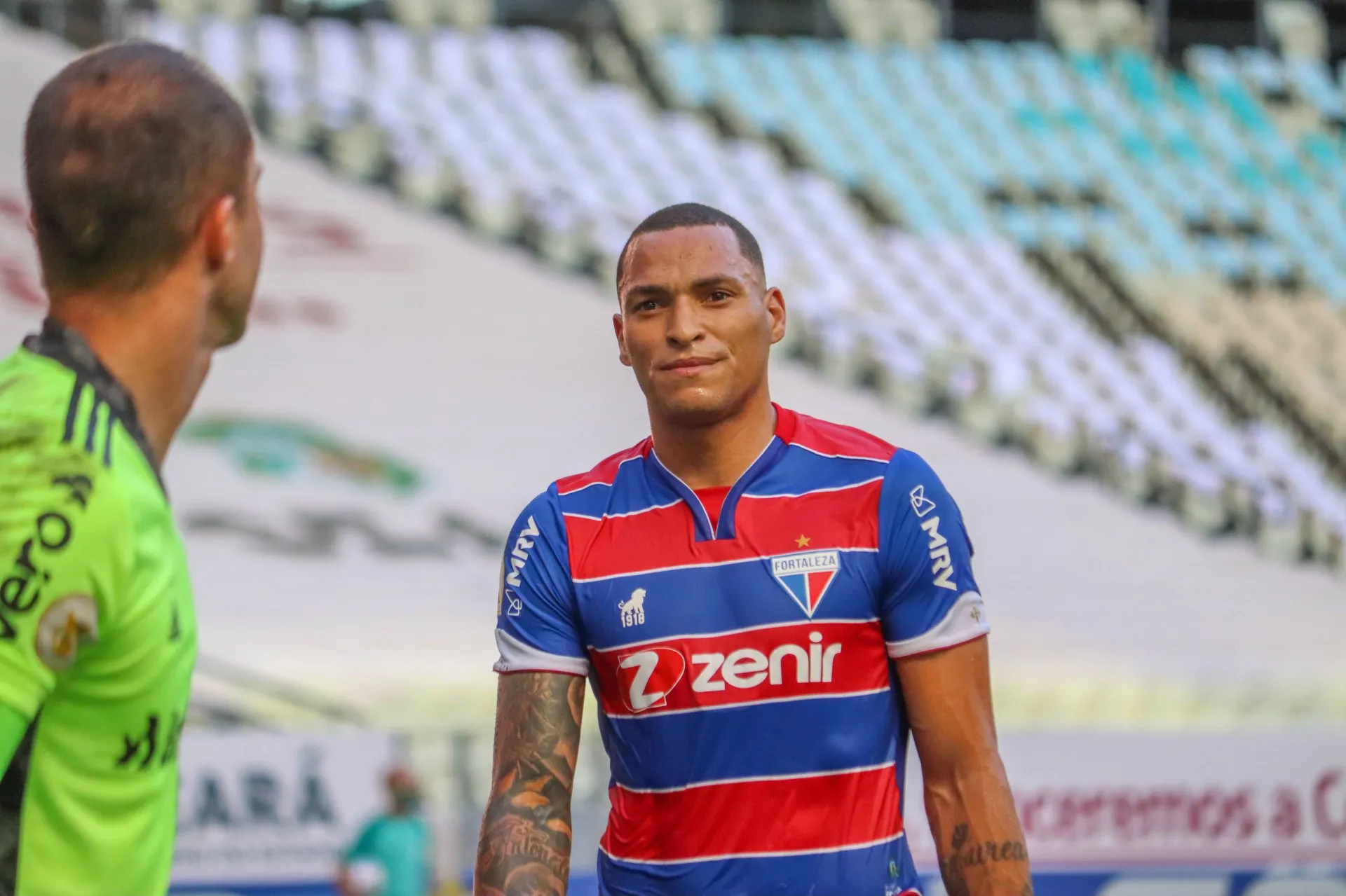O zagueiro Titi é um dos líderes do elenco do Fortaleza