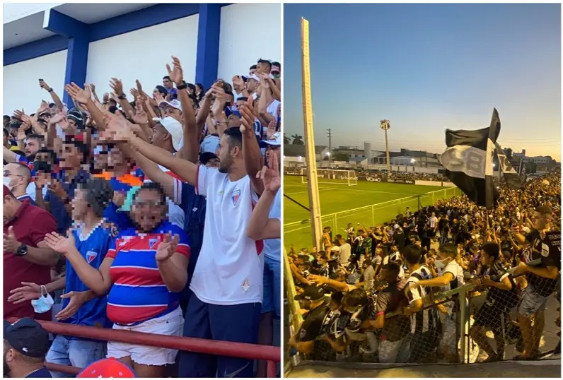 Imagem da notícia: Sesa apura possíveis descumprimentos ao decreto contra Covid em treino aberto de Ceará e Fortaleza