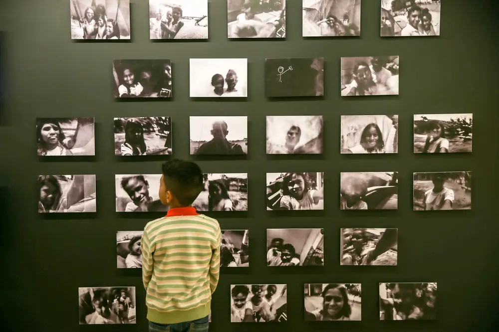 Museu da Fotografia Fortaleza frequentemente realiza atividades cujo foco é a participação de crianças