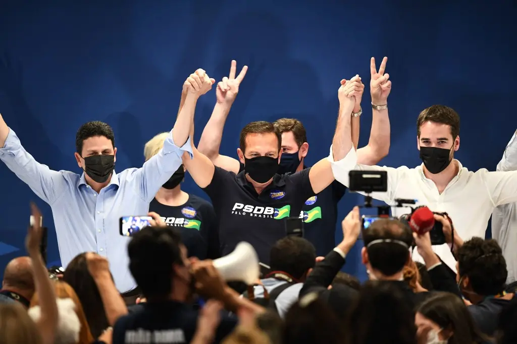 Imagem da notícia: João Doria vence prévias do PSDB e deve ser o candidato tucano nas eleições presidenciais de 2022