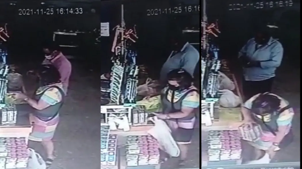 Imagem da notícia: Polícia investiga mulher que furtou caixa de funcionários em mercadinho de Fortaleza 