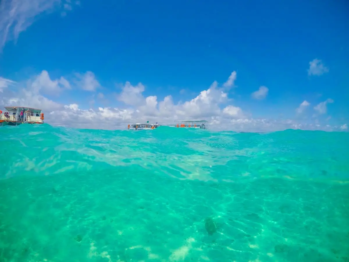 Piscinas naturais com águas cristalinas em Maragogi