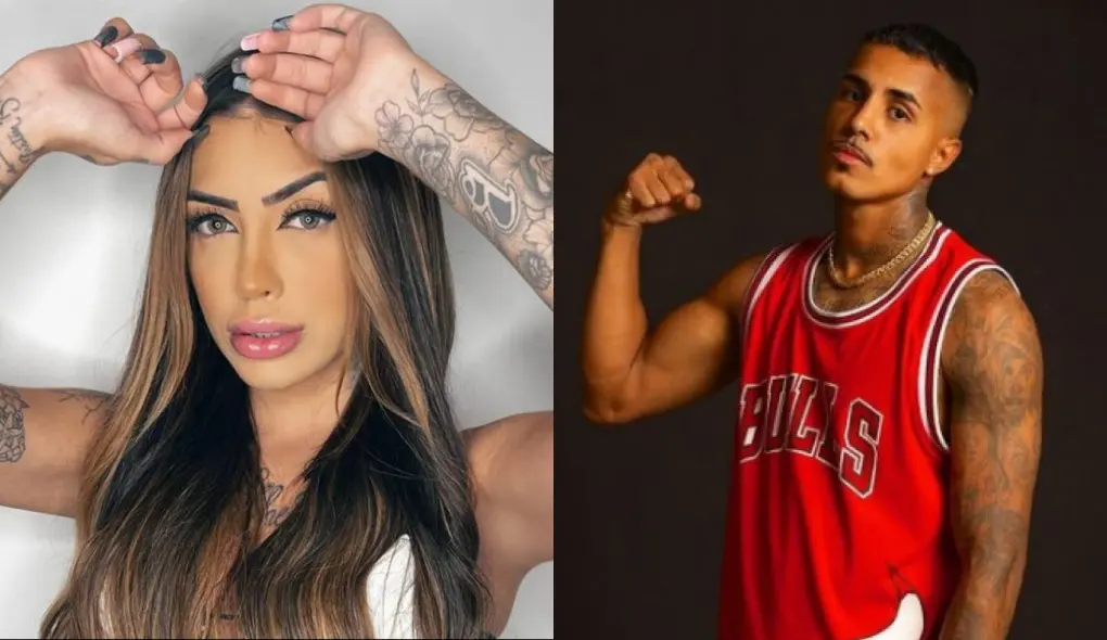 Imagem da notícia: MC Mirella é flagrada saindo de motel com MC Livinho