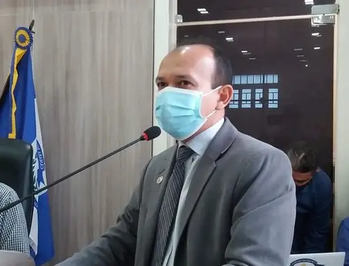 Vereador Mario Roberto na Câmara Municipal de Camocim