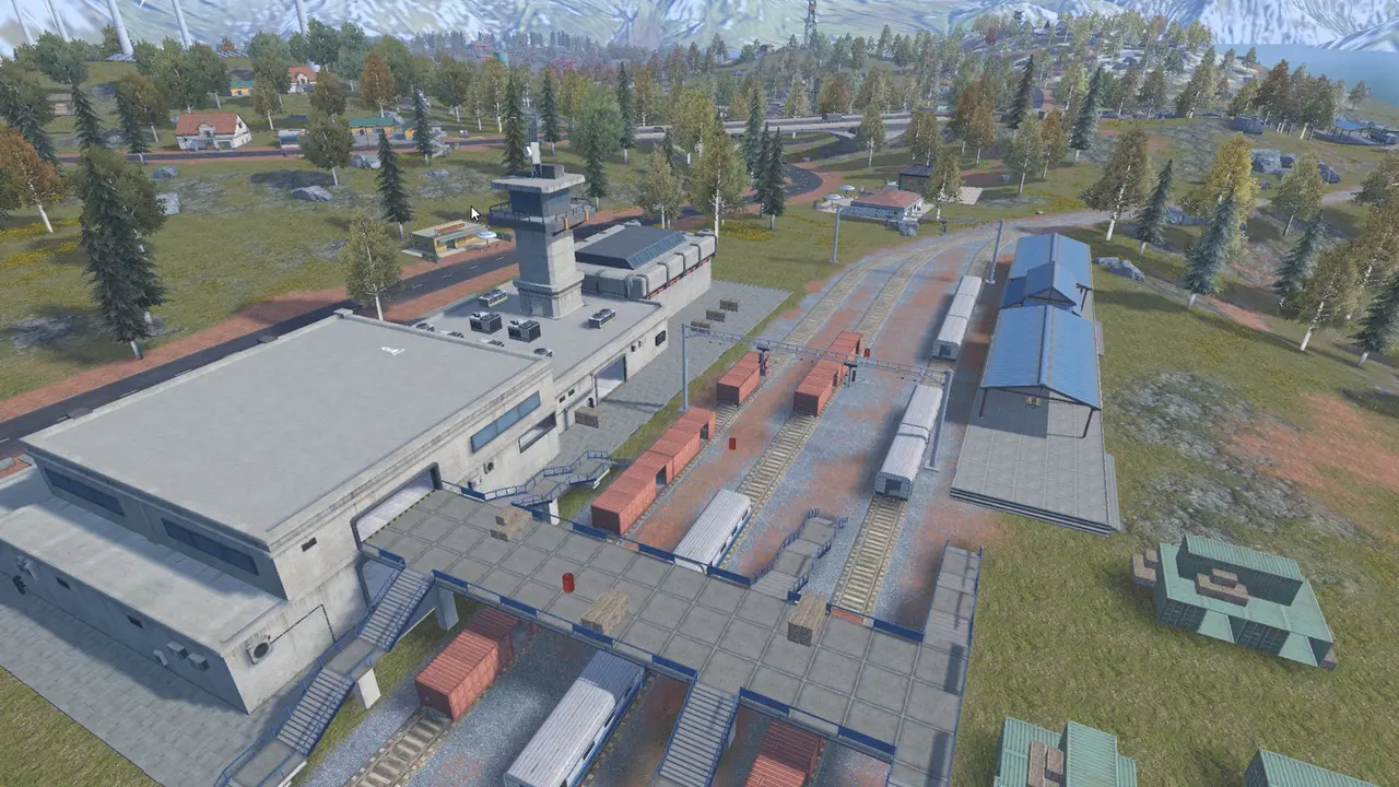 Vagões e contêineres já são utilizados em outros mapas do game mobile