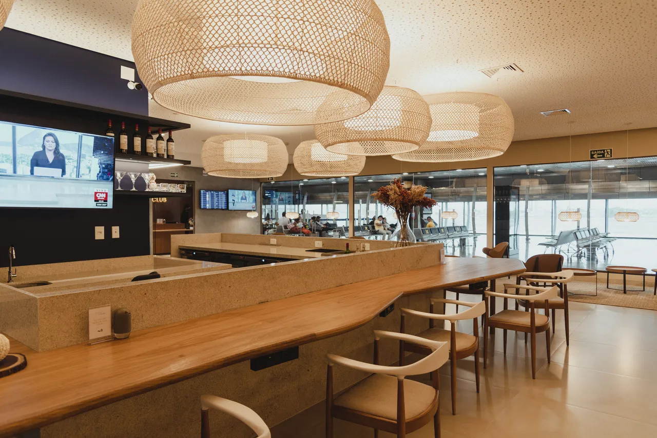 A sala VIP ficará disponível aos passageiros diariamente das 6h às 22h.