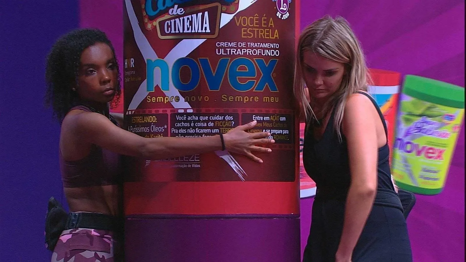Thelma chegou a discutir depois da prova com Mari por versão que surgiu sobre ela ter 