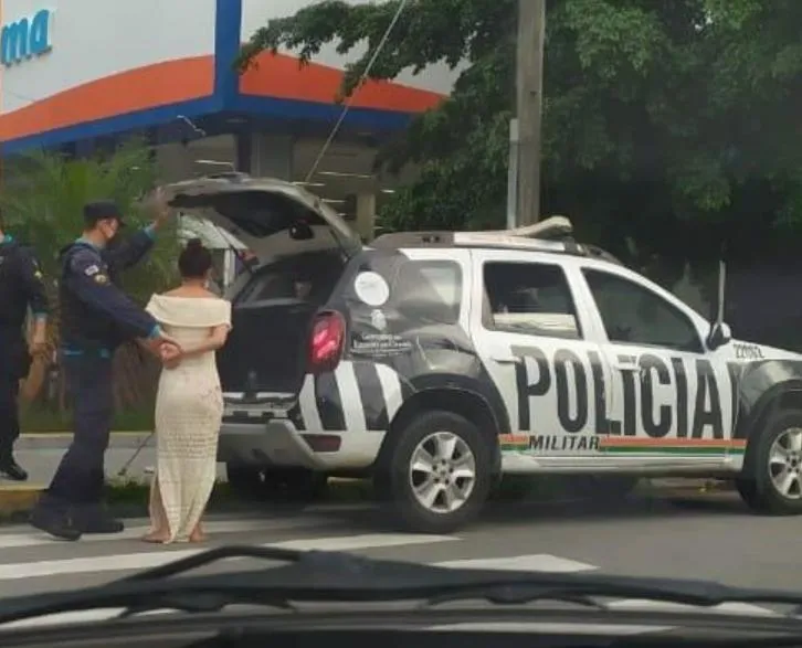 As suspeitas foram capturadas logo após o crime