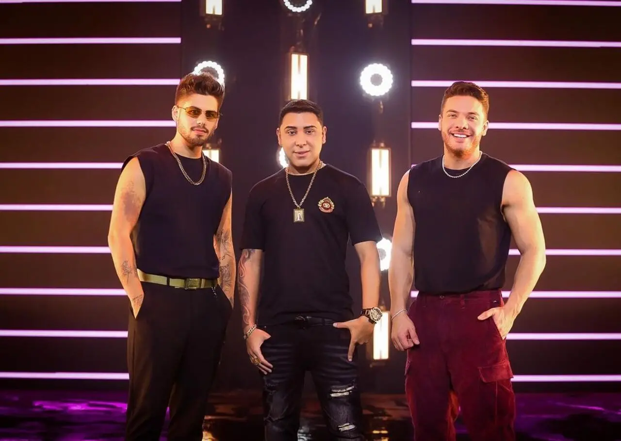 Imagem da notícia: Wesley Safadão e Zé Felipe gravam clipe com Dj Guuga em Fortaleza 