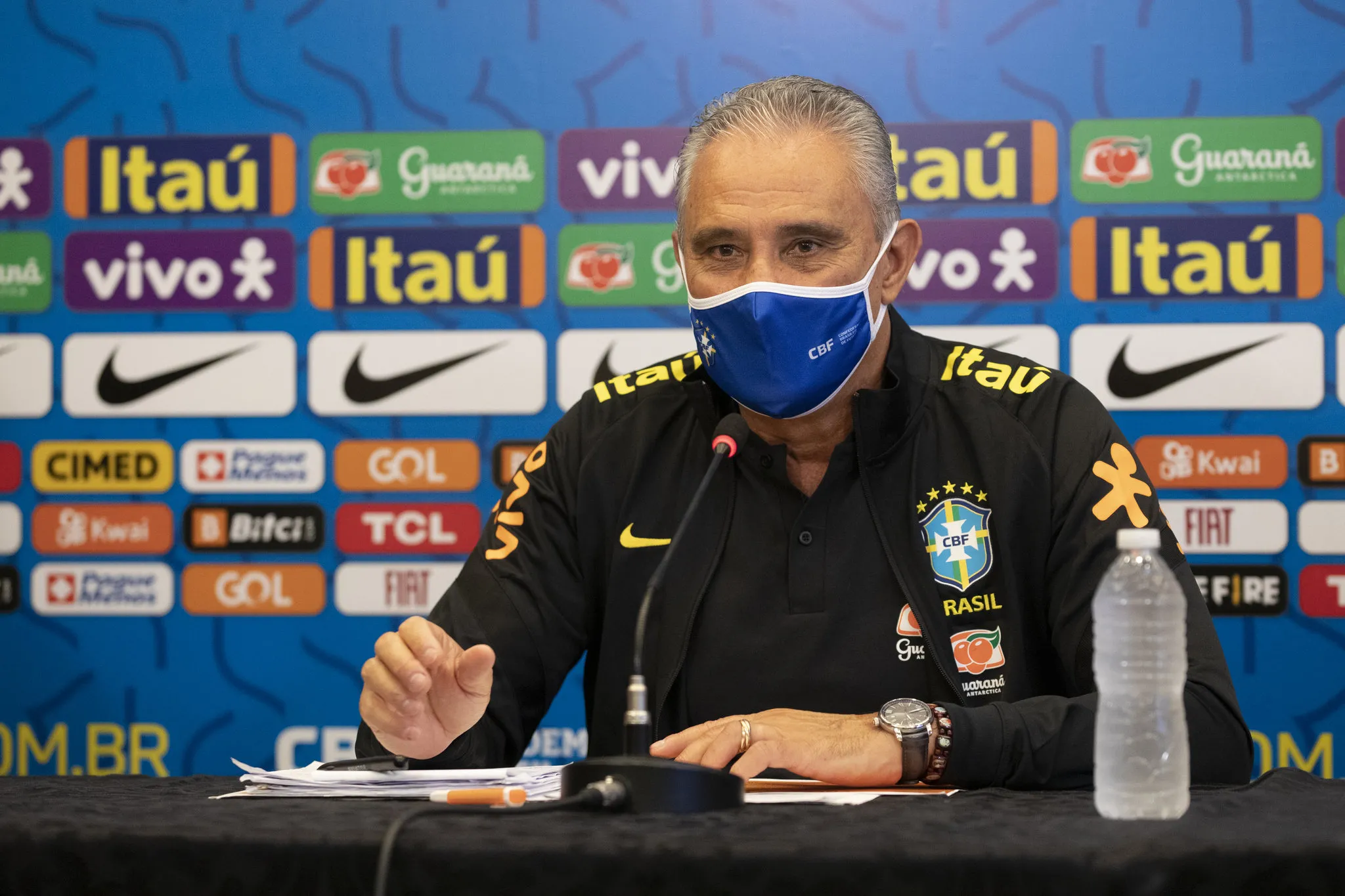Técnico Tite convoca Seleção Brasileira, nesta quinta-feira (13), para disputa das Eliminatórias da América do Sul para a Copa do Mundo