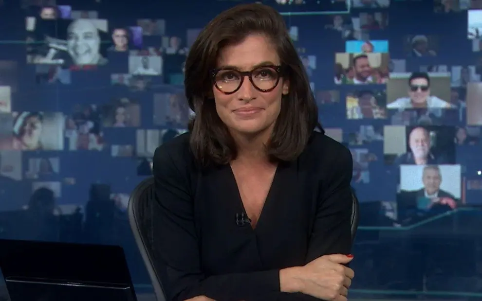 Imagem da notícia: Renata Vasconcellos se recupera da Covid, volta ao Jornal Nacional e faz alerta: 'não é uma gripe'