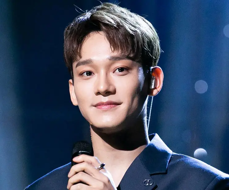 Imagem da notícia: Chen, do grupo de K-Pop EXO, celebra o nascimento do segundo filho