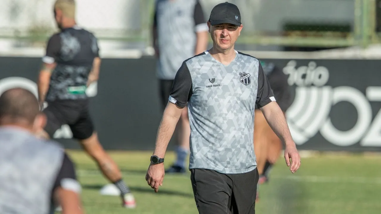 Tiago Nunes tem a difícil missão de montar o Ceará para a Copa do Nordeste