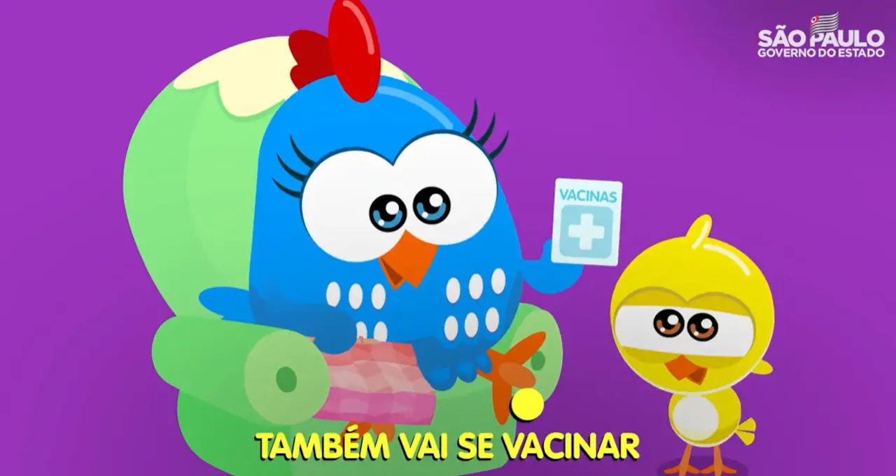 Imagem da notícia: Até a Galinha Pintadinha dá lição nos tios do churrasco
