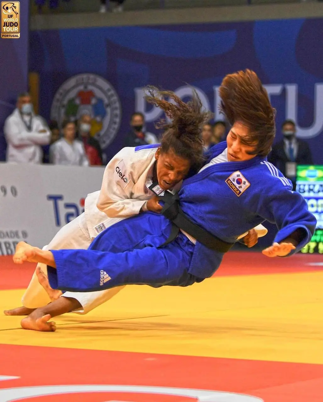 Imagem da notícia: Rafaela Silva conquista o ouro no Grand Prix de Portugal com ippon em holandesa