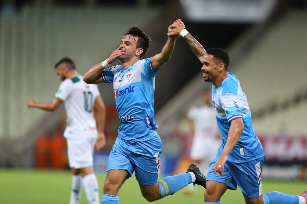 Depietri marcou um dos gols do Fortaleza na goleada contra o Sousa-PB neste domingo (30) pela Copa do Nordeste
