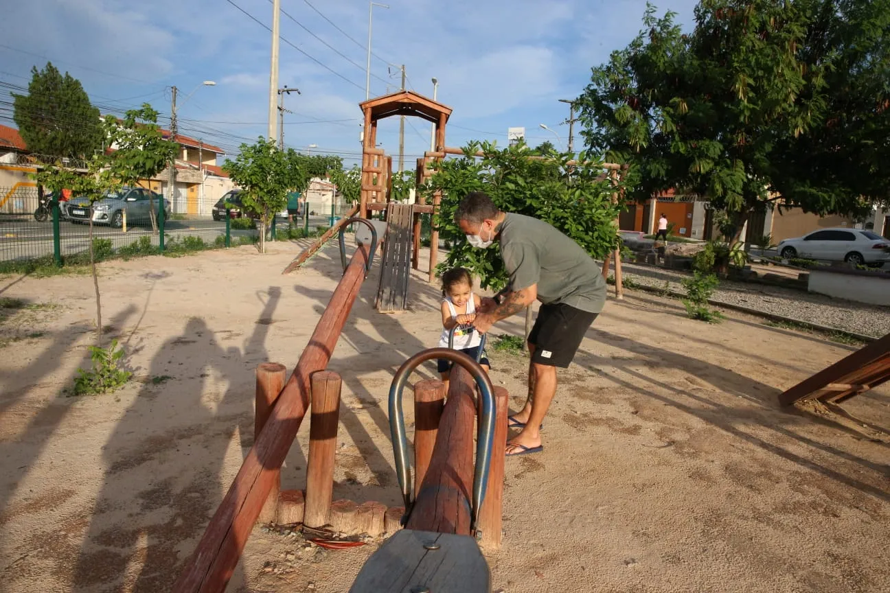 Os espaços já inaugurados estão sendo bem utilizados pelos moradores, que buscam atividades ao ar livre