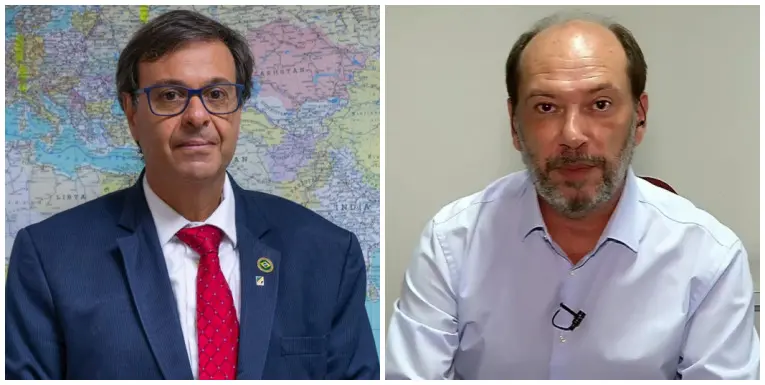 Imagem da notícia: Após episódio inusitado com Cid, ministro de Bolsonaro encontra outro irmão de Ciro Gomes em Sobral