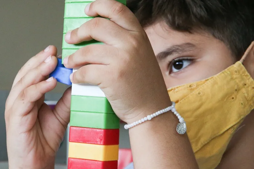 Os pequenos também desenvolvem o sistema motor no ambiente escolar