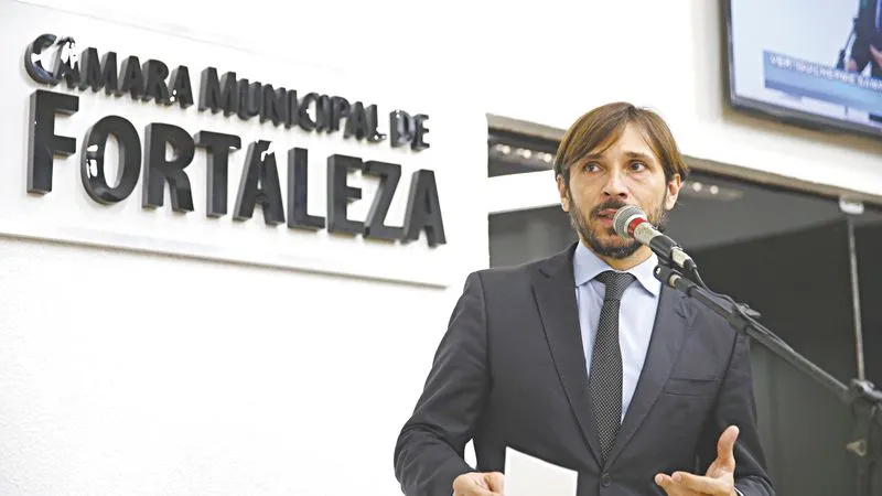 Guilherme Sampaio considera a aliança com o PDT, mas reforçou que o partido vai se posicionar sempre contra as declarações de Ciro Gomes