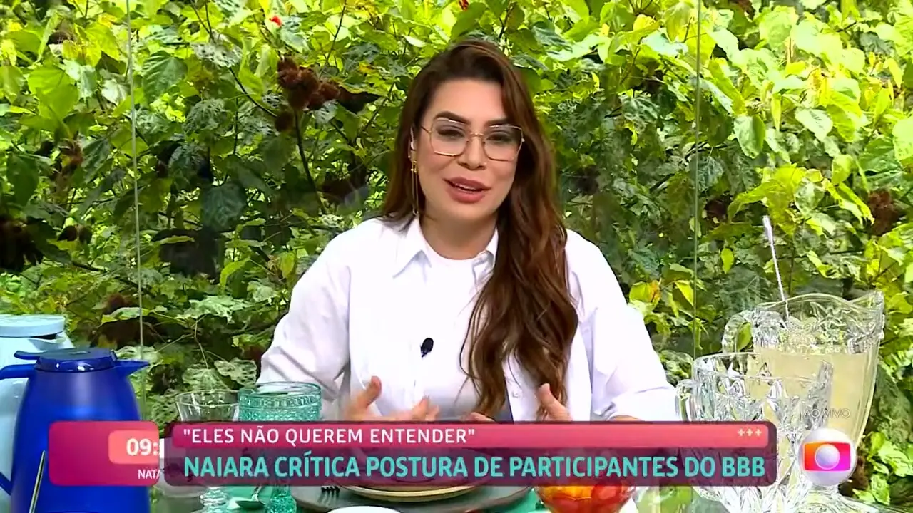 Imagem da notícia: Naiara Azevedo revela para Ana Maria Braga ter tido crise de ansiedade no BBB 22