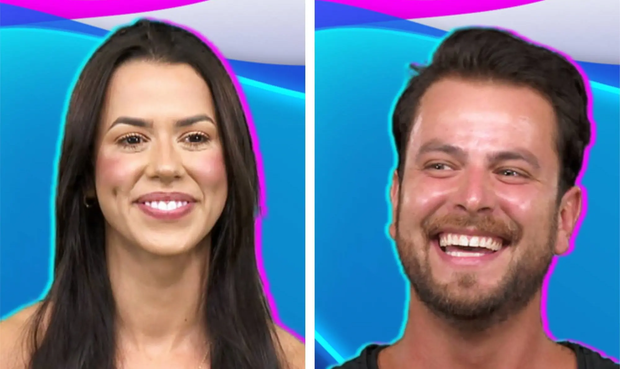 Imagem da notícia: Enquete casa de vidro: Larissa e Gustavo devem entrar no BBB 22?